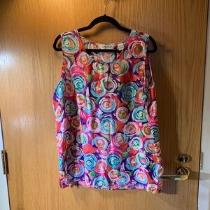 Express 100% Silk Tank Top - Size L - Excellent Condition